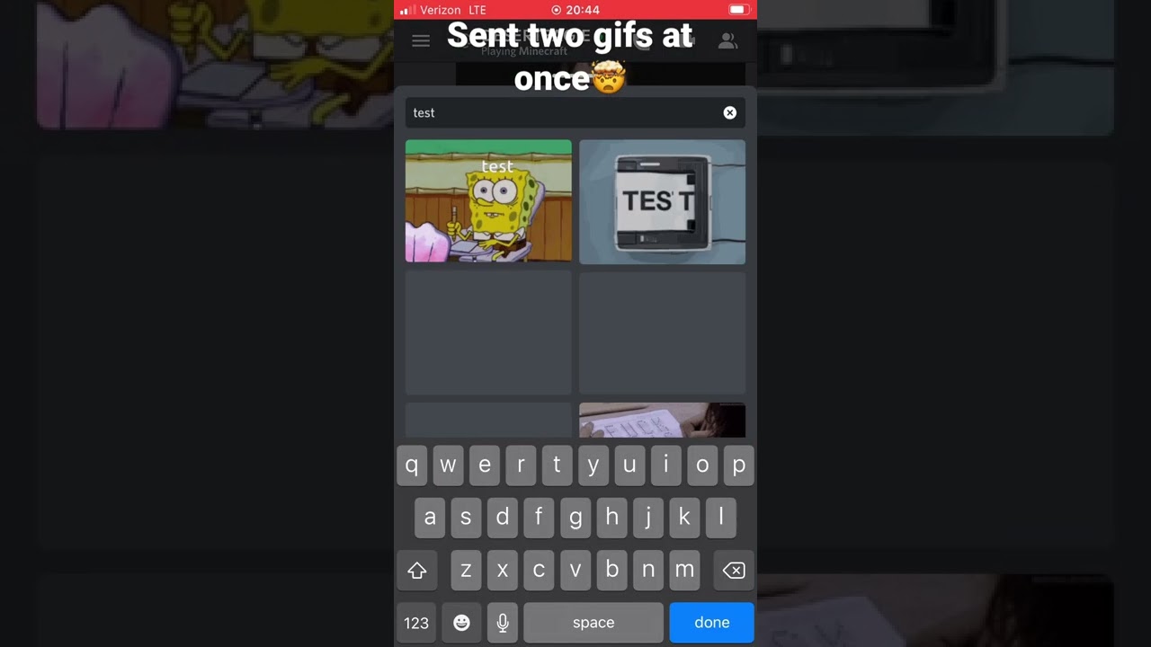 Two gifs at once on discord!!