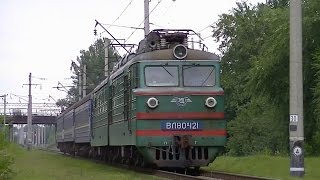preview picture of video 'ВЛ80к-121 с поездом 658 Чернигов - Москва'