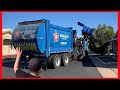 Follow Republic Services Garbage Truck With Me!
