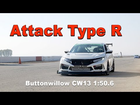 Fastest FK8 Buttonwillow CW13 | Art of Attack Type R Global Time Attack Finals | Hondata