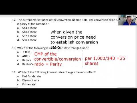 Series 7 Exam Guru Practice Test 1 EXPLICATED.  Hit Pause, Answer, Hit Play.