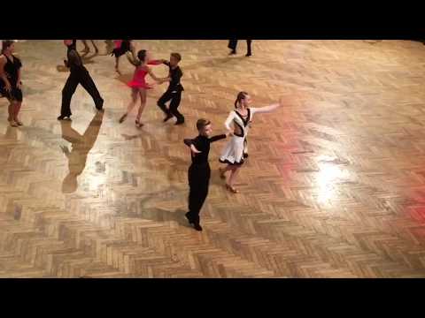 Matyas Felcman & Klara Hejna,R2 Samba ,WDSF Prague open 2017
