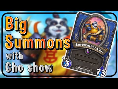 Big minions with this Cho summon comp - The Cho Show!! | Hearthstone Mercenaries |
