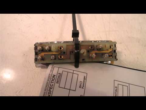 1981 Mercedes 300TD Power Master Control RH FRONT/RH REAR WINDOW SWITCH  NIQ - mbiparts.com U... OEM