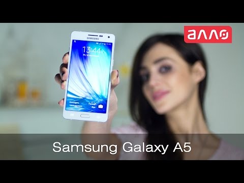 Обзор Samsung Galaxy A5 SM-A500F/DS (16Gb, gold)