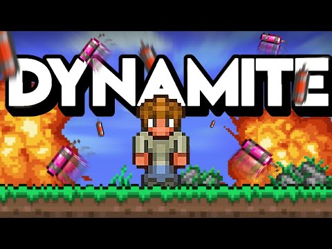Terraria BUT i can ONLY use DYNAMITE