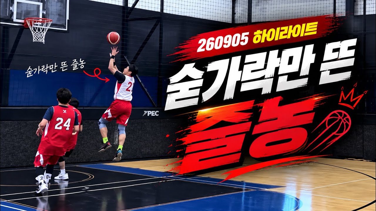 잘 차려진 밥상에 숟가락만 잘 뜬 백형 하이라이트ㅣ260905 #basketball #농구 #슈팅가드 #덩킨스 