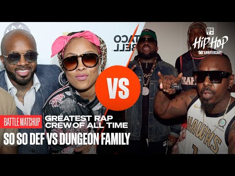 So So Def VS Dungeon Family | Round 2 Dirty South | Vote Now For The Greatest Rap Crew Of All Time