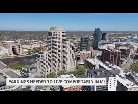 How much money you need to live comfortably in Michigan