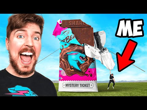 I Built MrBeast a Giant Chocolate Bar!