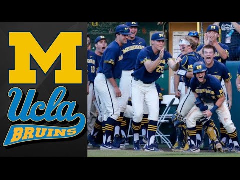 Michigan vs #1 UCLA Super Regional Game 3 | College Baseball Highlights Video