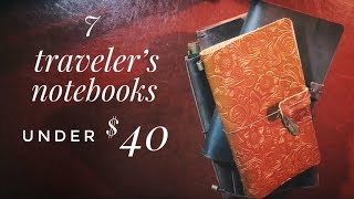 7 Traveler’s Notebooks Under $40