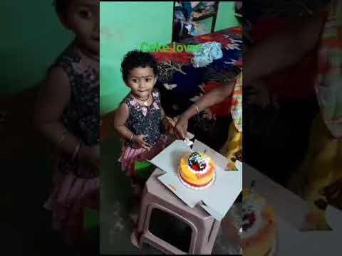 Mother bday ki daughter cake cutting @@@@@herhika sri vardhan @@@#@@