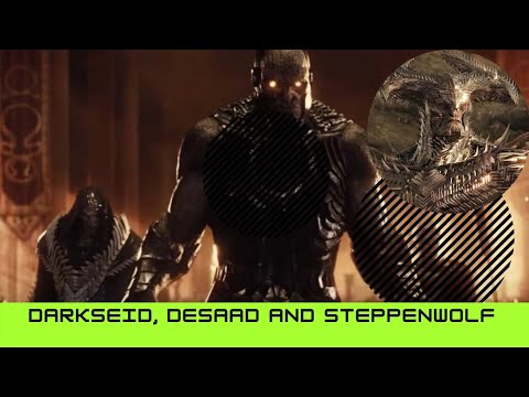 SteppenWolf tells DarkSeid and DeSaad about the Secret hidden on Earth