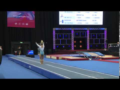 Shanice Davidson - GOLD - Snr Women - 2019 British Tumbling Championships