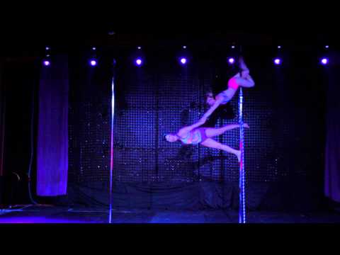 National Aerial Pole Art Championship 2014 Nadine & Lorena