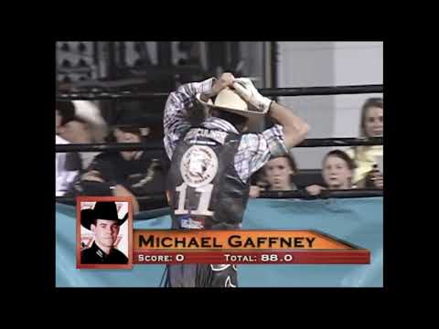 Mighty Whitey bucks Michael Gaffney - 00 PBR Laughlin