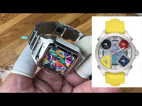 I built a one-off masterpiece from ali express - Cartier santos style build guide tutorial