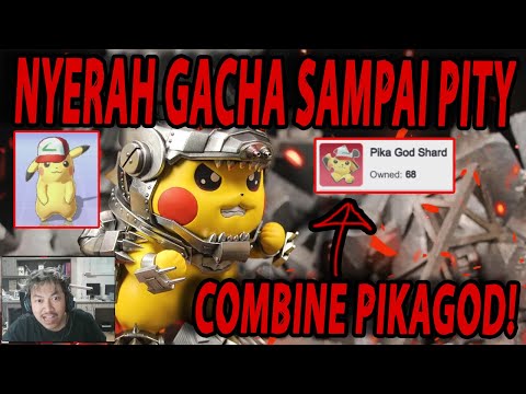 🔥🔥YVMC AKHIRNYA MENYERAH UNTUK GACHA!! COMBINE GODPIKA SSR [BEST PARALIZE DEBUFF] - POKEMON WORLD