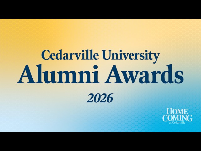 Thumbnail for video titled: Cedarville University Alumni Award Recipients | 2026