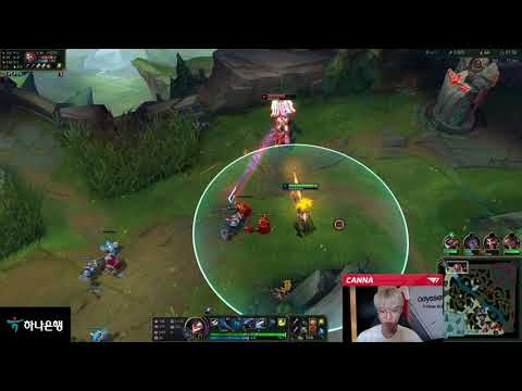 T1 Canna Lucian TOP Solo And Outplay Jayce | LOL Skill | Korean Challenger