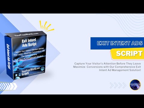 Exit Intent Ads Script video demo