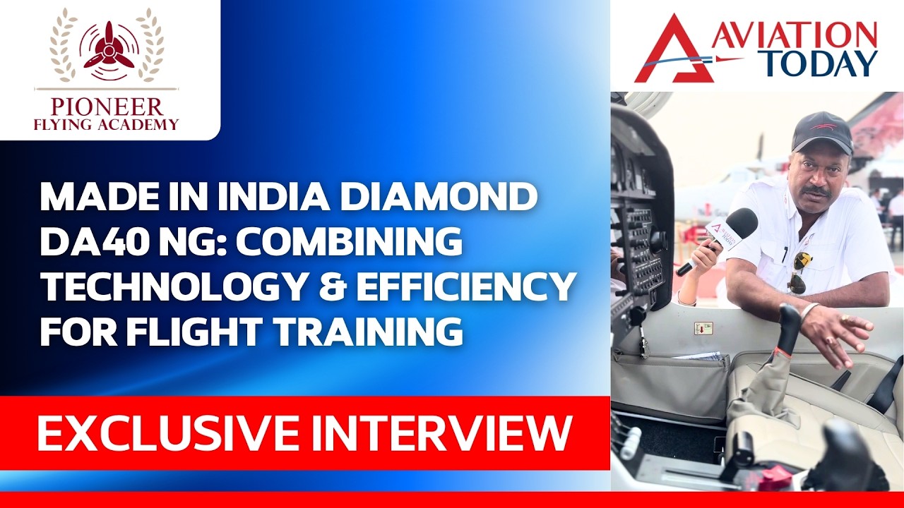 Made In India Diamond DA40 NG: Combining Technology & Efficiency for Flight Training