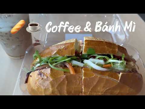 Coffee & Bánh Mì at King Bánh Mì ☕🥖
