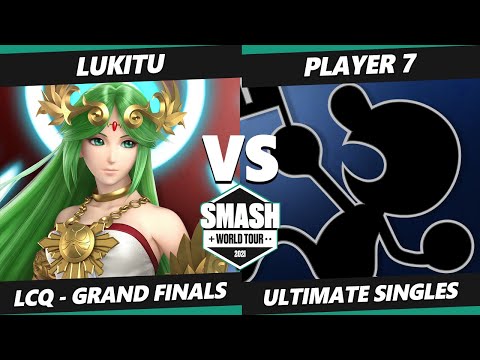 SWT S. America Online LCQ GRAND FINALS - Player 7 (Game & Watch) Vs. Lukitu (Palutena) SSBU Ultimate