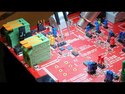 How to repair QFN with hot air gun on Ersa i-CON Vario 4 - unscripted true wrong and right approach.