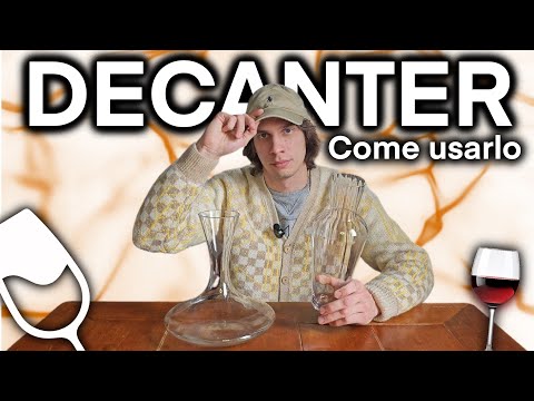 DECANTER da VINO: come si usa ? 🥂🍷👀