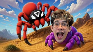 VIREI UMA ARANHA NO ROBLOX!
