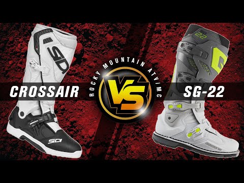 Gaerne SG-22 VS Sidi Crossair Boots