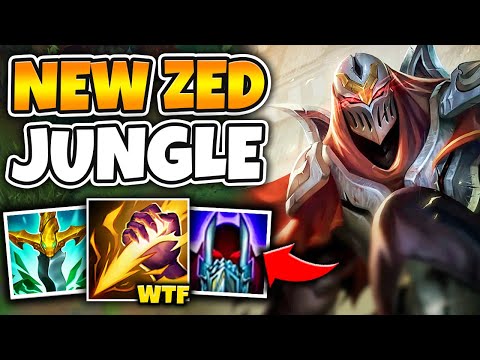 ZED IS THE NEW KHA'ZIX! BECOME A TERROR IN THE JUNGLE WITH THE NEW BUFFS - League of Legends