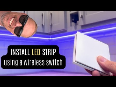 DIY LED Strip Lights with Remote Control Setup