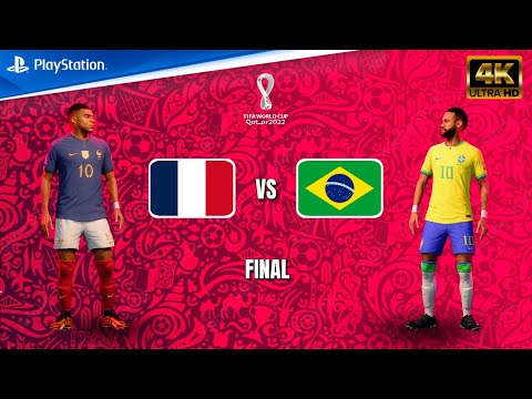FIFA 23 - France Vs Brazil - FIFA World Cup 2022 Final Qatar | PS5™ [4K ] Next Gen