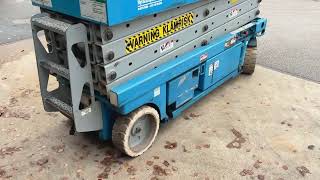 Genie GS 2632 scissor lift for sale - Image 4 | Machineryline GB Genie GS 2632 scissor lift | Image 4 - Machineryline