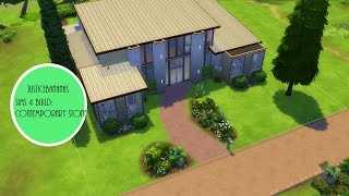 Sims 4 House Build: Contemporary Stone