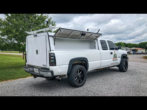 New A.R.E Topper For My Chevy 2500hd Service Truck | HVAC Life
