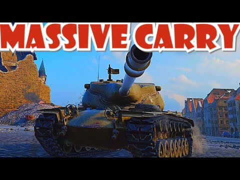 Massive Carry || T57 Heavy || World of Tanks Console Mercenaries PS4 Xbox