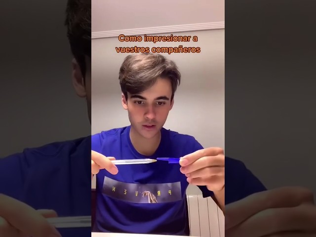 Vídeo relacionado con Trucos de magia profesionales: ilusión fácil de aprender, efecto mágico clásico, herramienta de mago para principiantes, truco de bolígrafo penetrante con rendimiento perfecto, accesorio mágico de