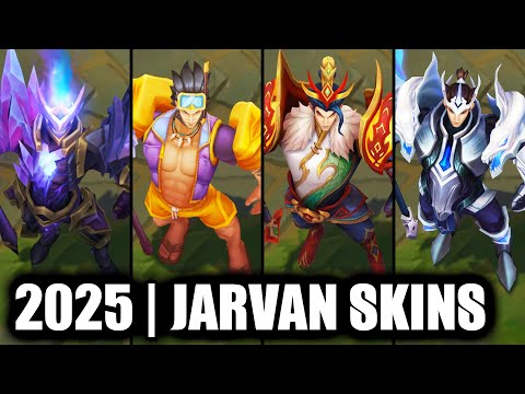 ALL JARVAN IV SKINS SPOTLIGHT 2025 | League of Legends