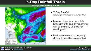 NWS Atlanta Weekly Weather Briefing - April 2, 2026