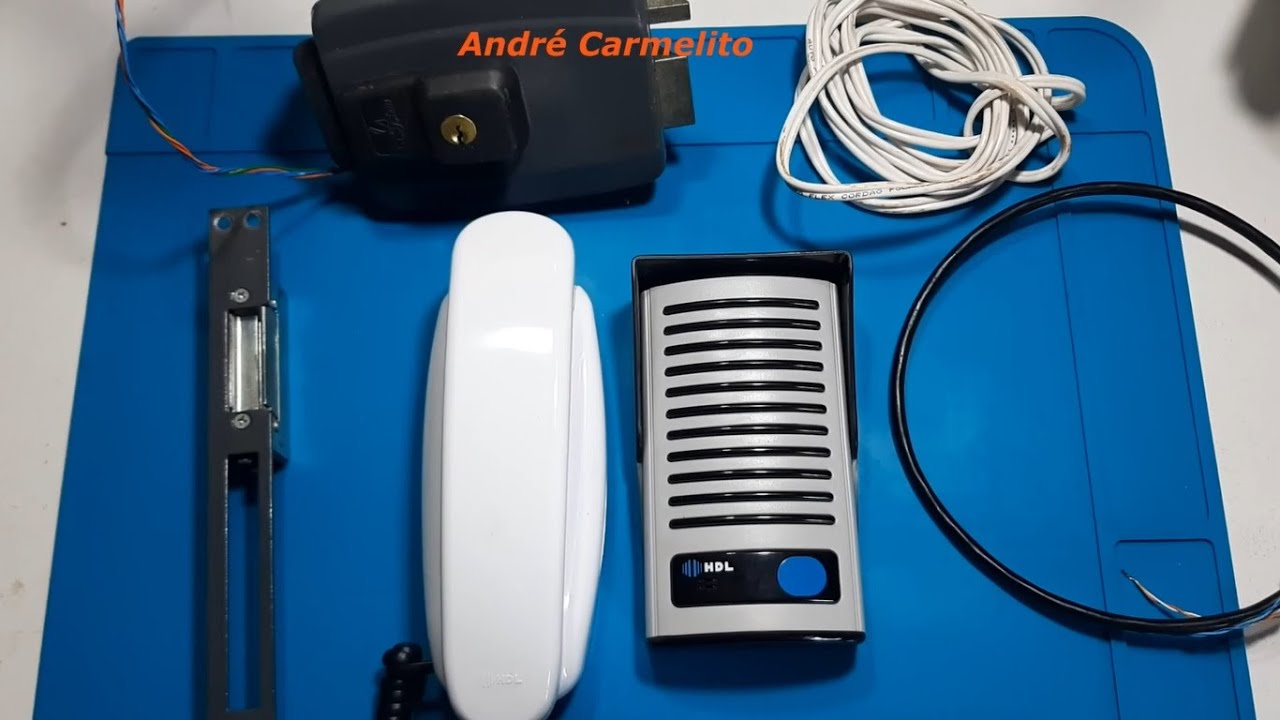 Como instalar interfone HDL F8NTL