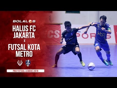 Halus Fc Jakarta (3) vs (1) Futsal Kota Metro - Higglights Pro Futsal League 2019