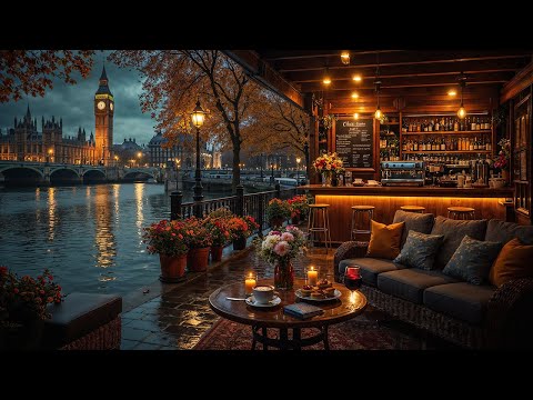 London Café Autumn Jazz Night | Relaxing Jazz Instrumental Music for Study, Work & Calm Nights