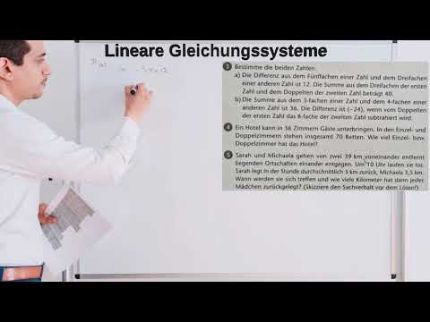 Lineare Gleichungssysteme Textaufgaben: Wie man Gleichungen aufstellt...