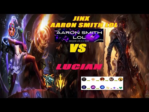 Aaron Smith Play Jinx  vs Lucian - VCS Challenger - Patch 12.9 Season 12 | Day 3