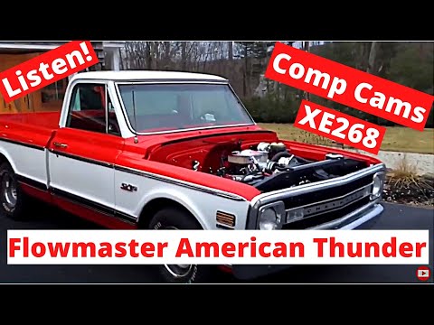69 Chevy C10 Small Block Chevy Comp Cams EX268 Flowmaster Exhaust