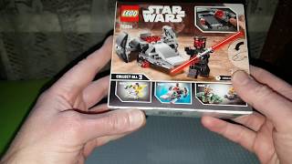 LEGO Star Wars Корабль-лазутчик ситхов (75224) - відео 1